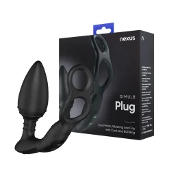 Nexus - Simul8 Buttplug Met Cockring & Ballstretcher