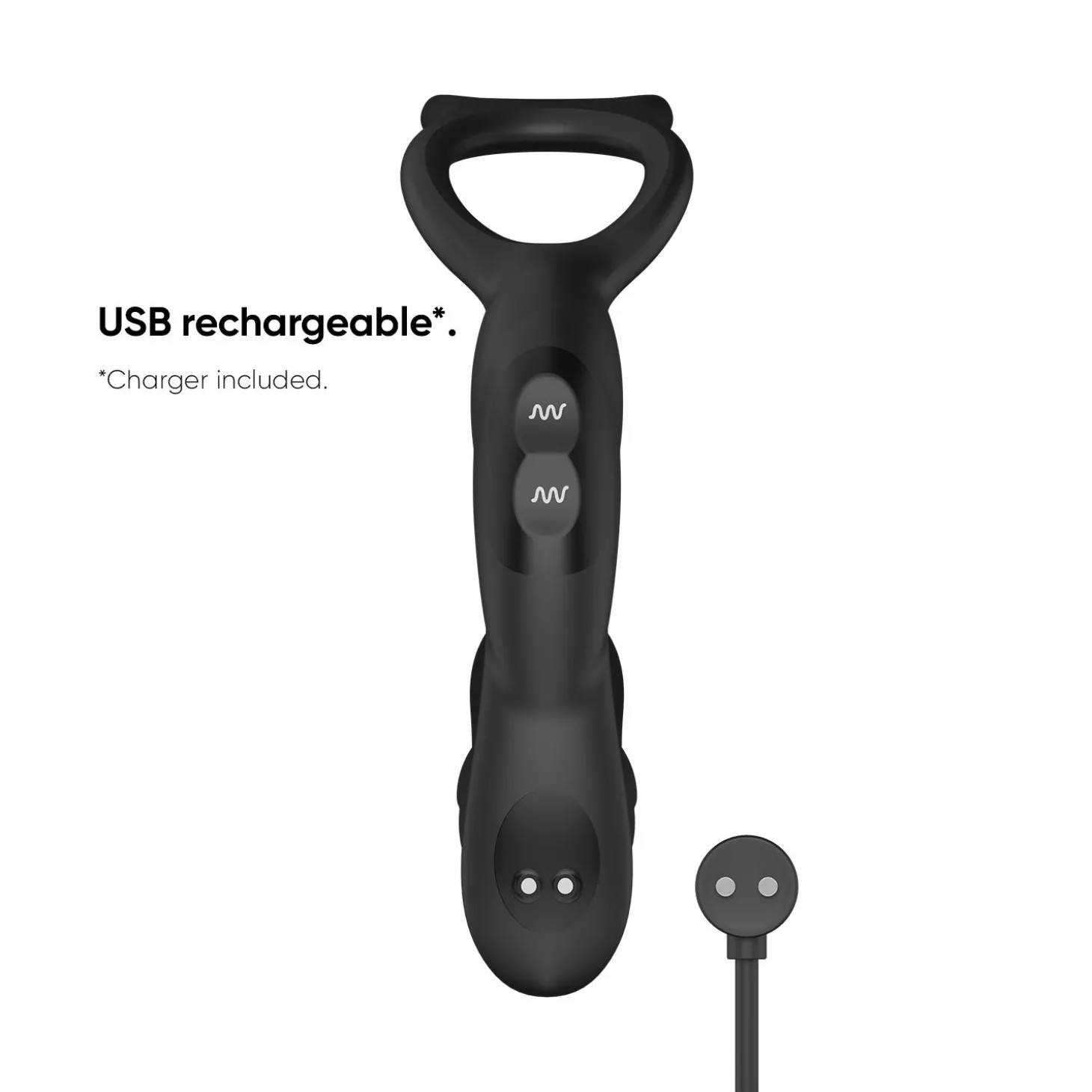 Nexus - Simul8 Prostaat Vibrator Met Cockring & Ballstretcher