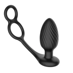 Nexus - Tornado Roterende Anaal Plug met Cock & Ball Rings
