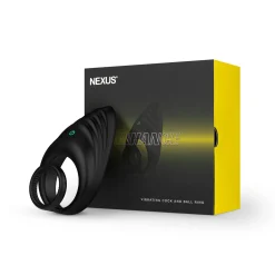Nexus - Vibrerende Cockring Met Dubbele Stimulatie