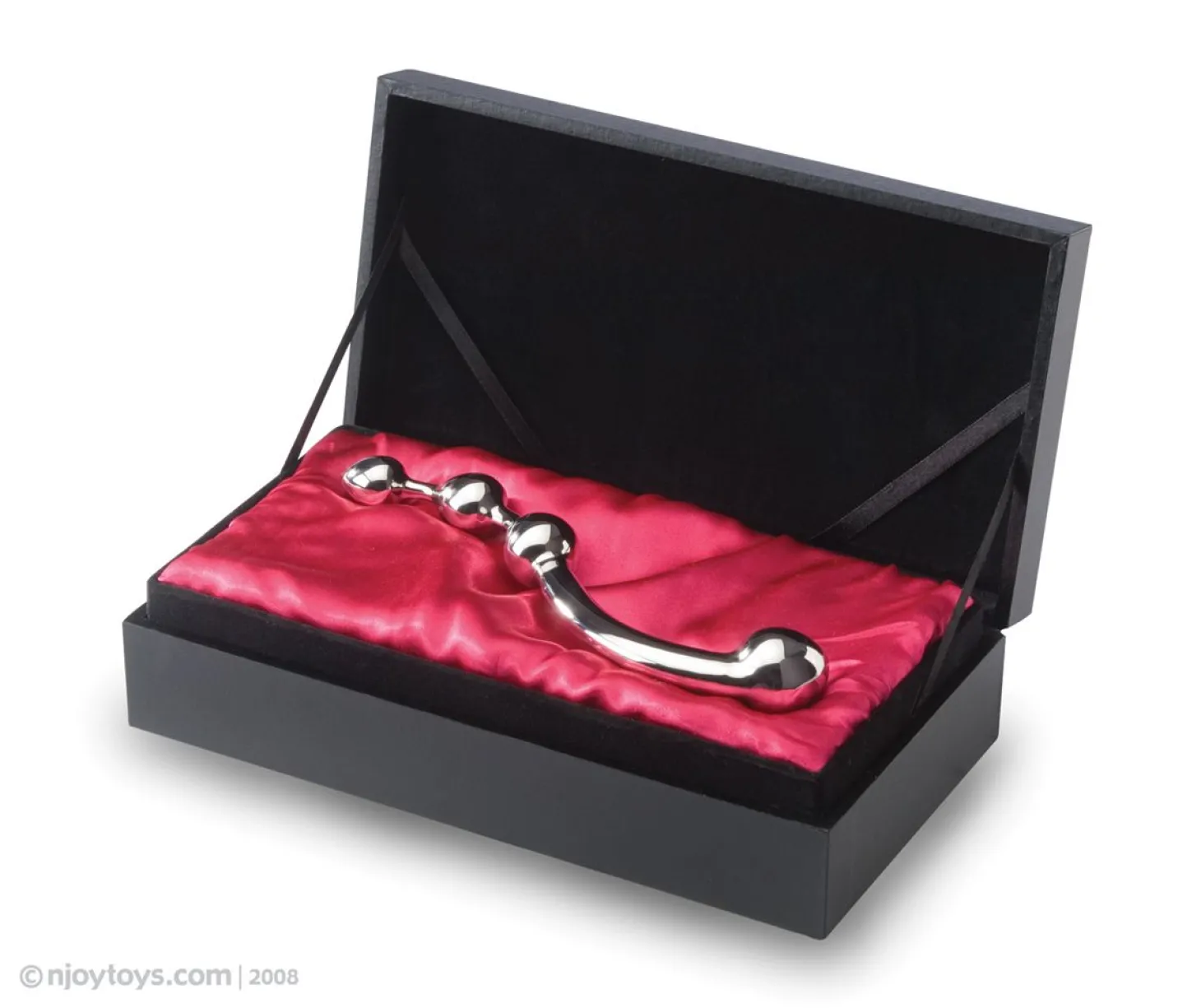 Njoy Fun Wand - G-Spot/Prostaat Dildo - Zilver