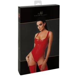 Noir Handmade – Elysium Powerwetlook Body – Rood