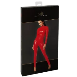 Noir Handmade – Orgia Powerwetlook Overall – Rood