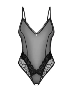 Obsessive - Blomentis Kruisloze Teddy - Zwart