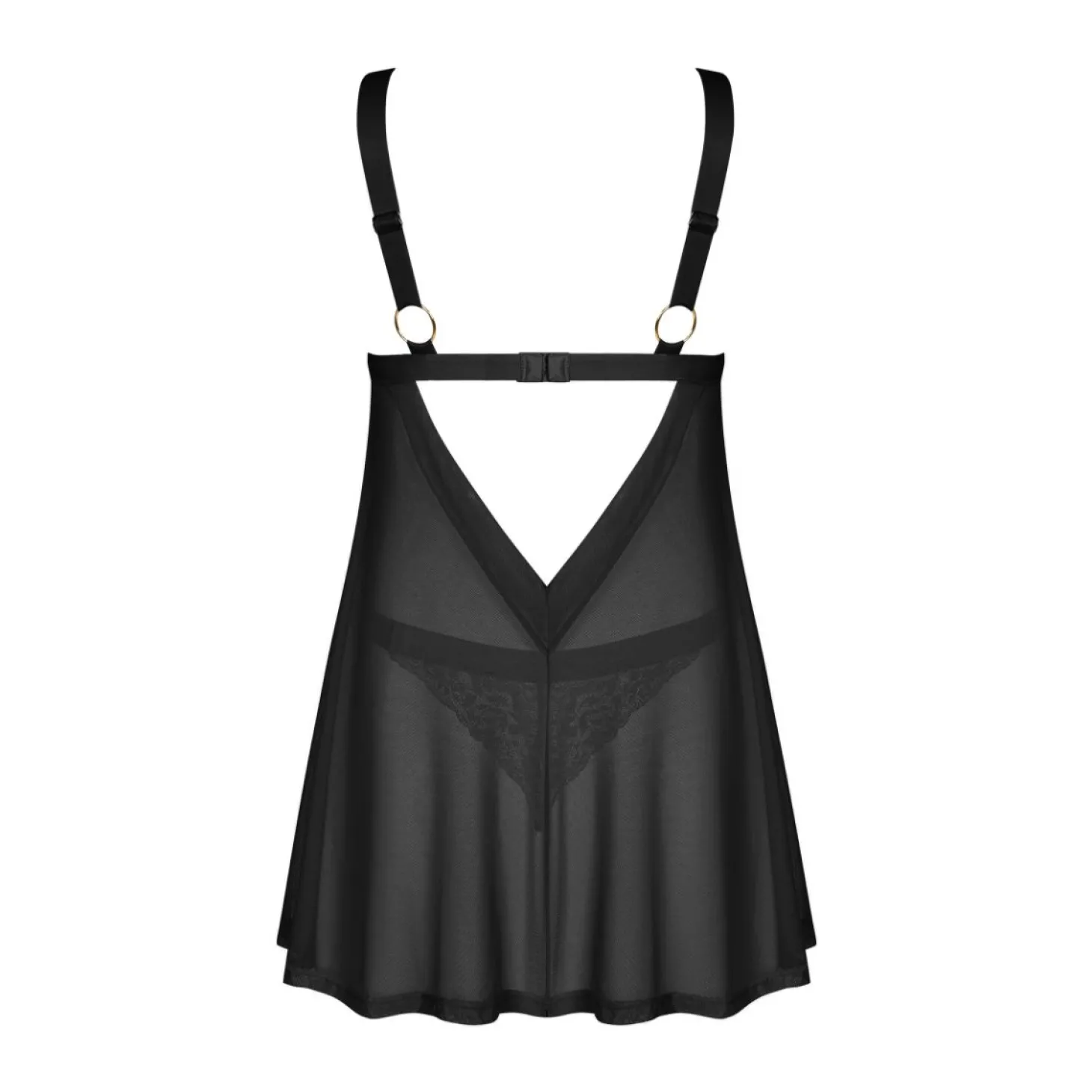Obsessive - Elianes Babydoll - Zwart