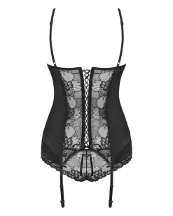 Obsessive - Heartina Jarretel Korset Set