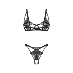 Obsessive - Luise Sublim 2-delige Set - Zwart