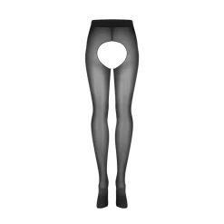 Obsessive - Norless Mess Panty Open Kruis - Zwart