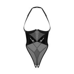 Obsessive - Rolleya Body met open kruis - Zwart