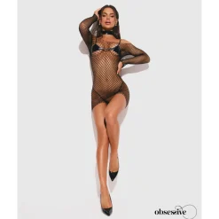 Obsessive - Sashalla 4-delige Set - Zwart