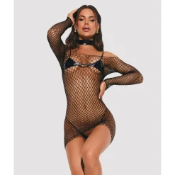 Obsessive - Sashalla 4-delige Set - Zwart