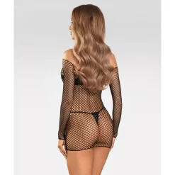 Obsessive - Sashalla 4-delige Set - Zwart