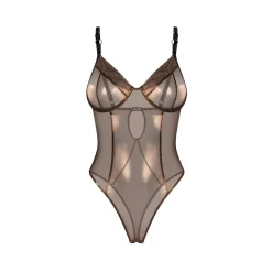 Obsessive – Soranna Crotchless Teddy – Brown