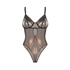 Obsessive – Soranna Crotchless Teddy – Brown