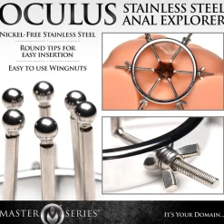 Oculus Roestvrij Stalen Buttplug