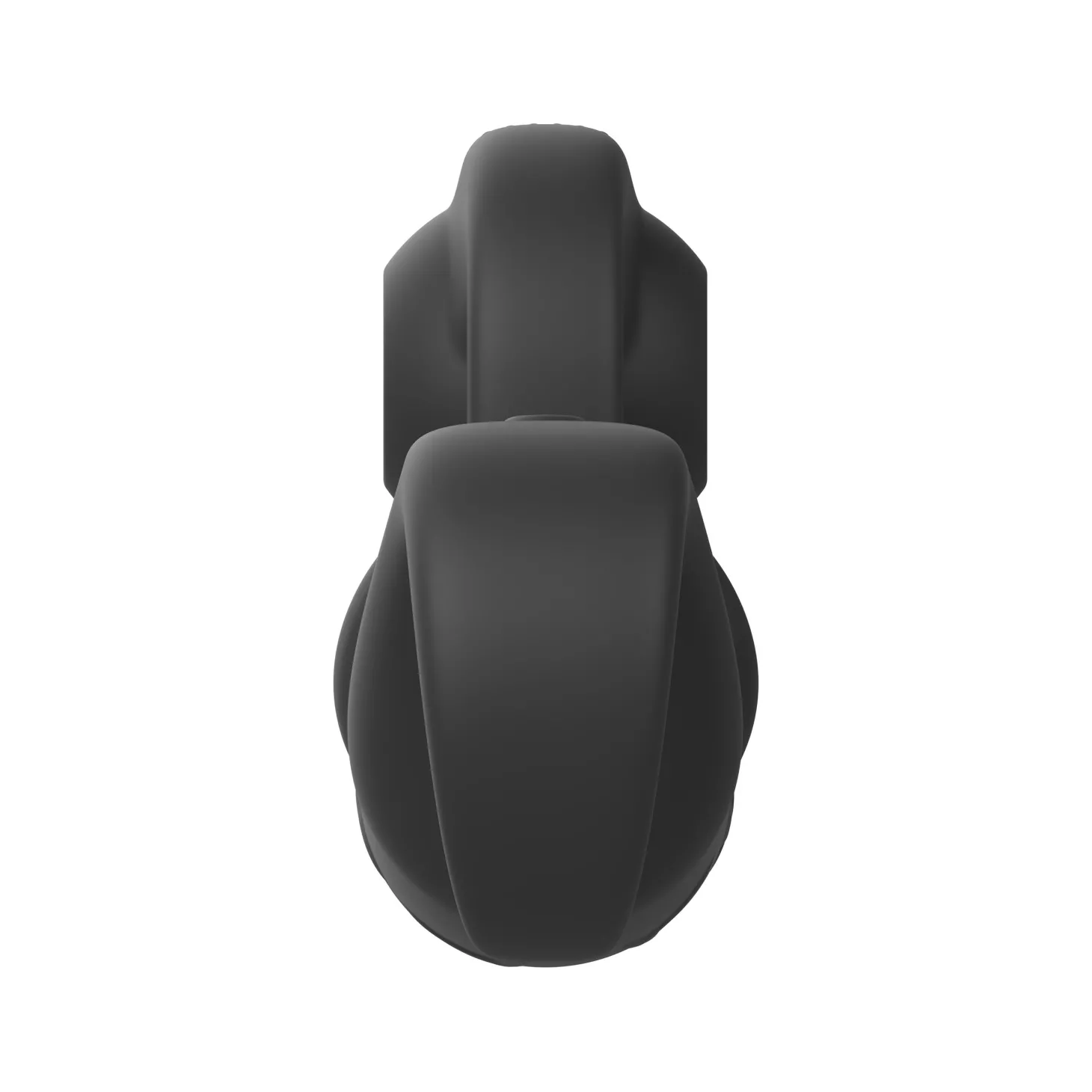 Online Only - Double Lust Realistische Snail Vibrator - Zwart