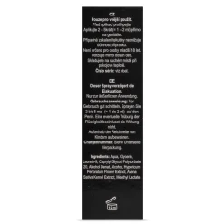 Orgasme Vertragende Spray - Black Stone