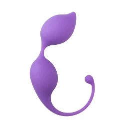 Paarse ronde kegel balletjes