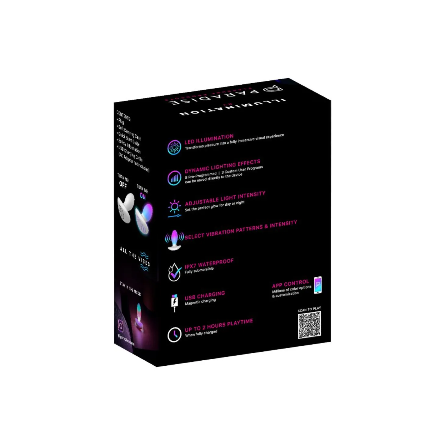 Paradise Pleasure Products - Illumination The Plug - Wit