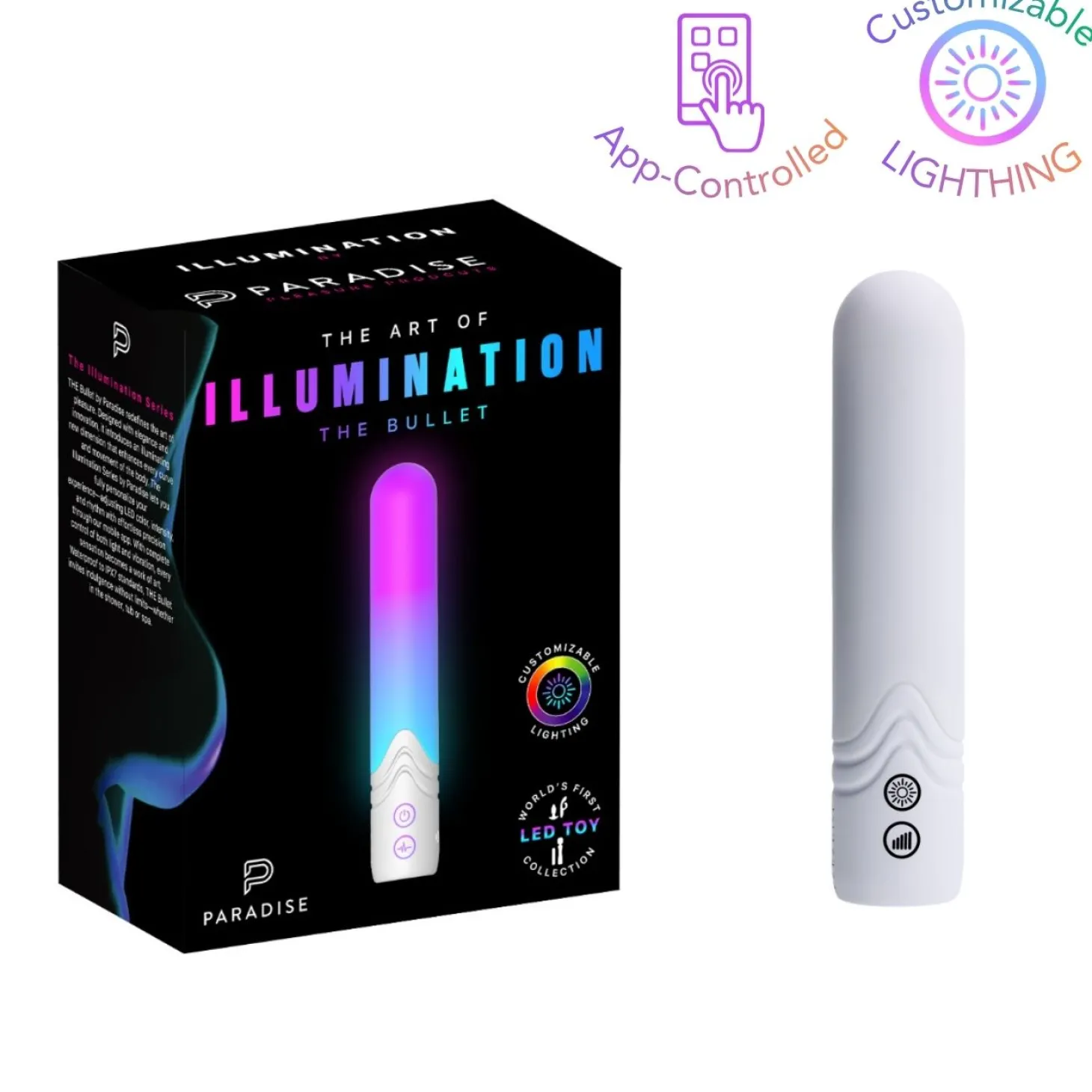 Paradise Pleasure Products - Illumination The Bullet - Wit