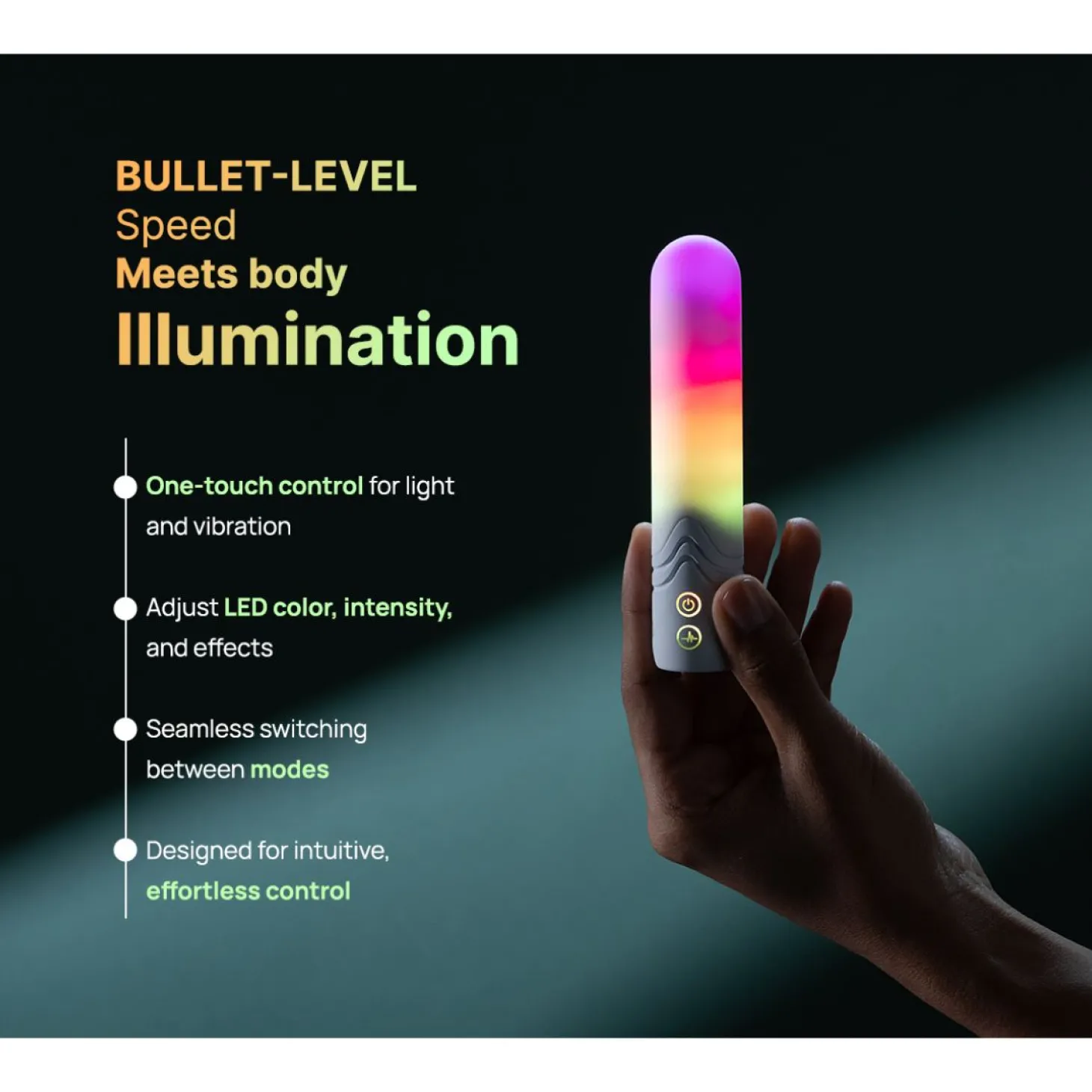 Paradise Pleasure Products - Illumination The Bullet - Wit