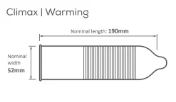 Pasante Warming Condooms - 144 stuks