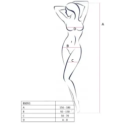 Passion - BS051 Catsuit - Rood