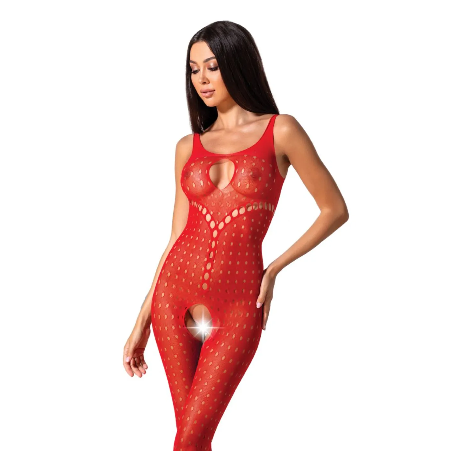 Passion - BS078 Catsuit - Rood