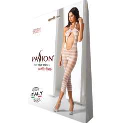 Passion - BS081 Catsuit - Wit