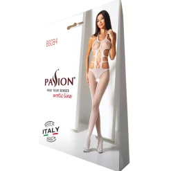 Passion - BS084 Catsuit - Wit