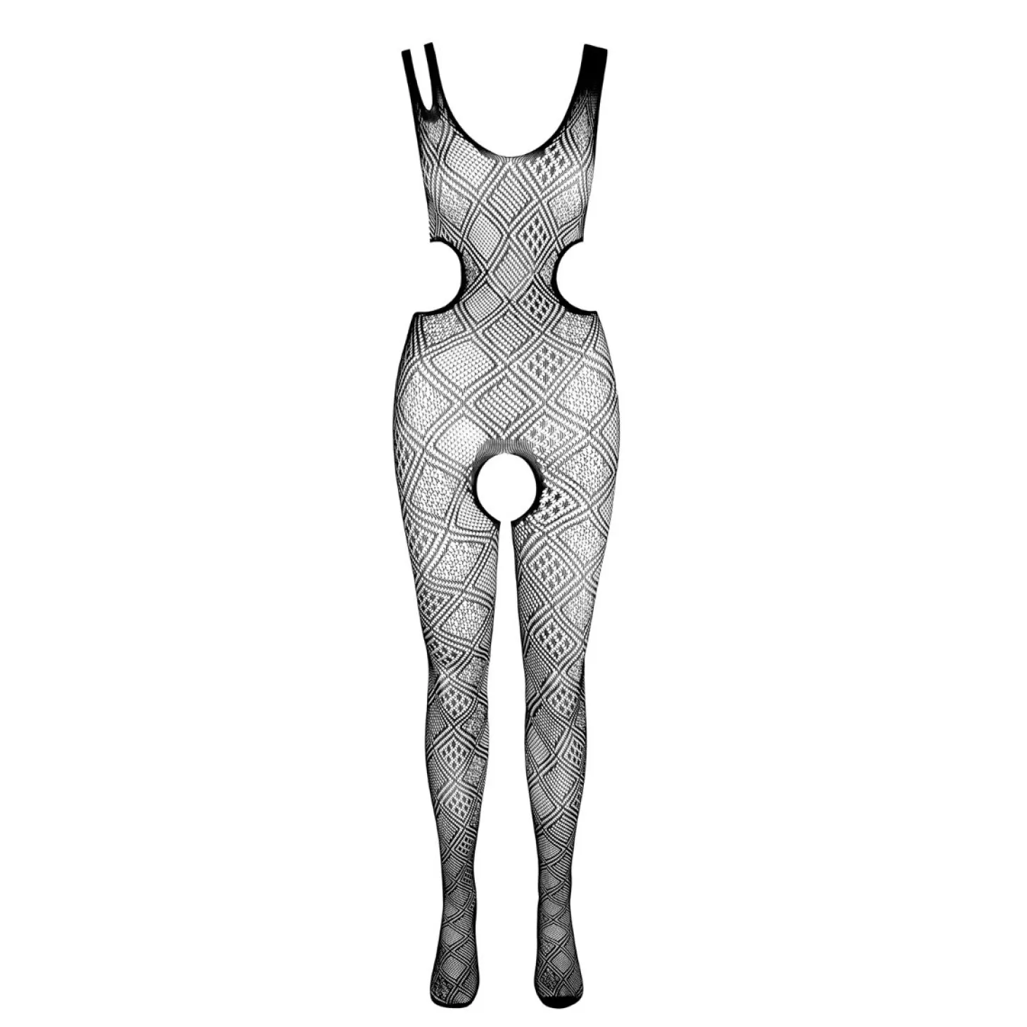 Passion - BS085 Catsuit - Zwart