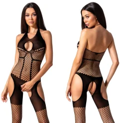 Passion - BS079 Catsuit - Zwart