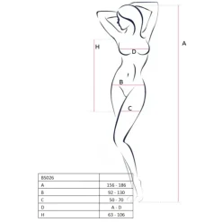 Passion - Sexy Mini Dress - Wit