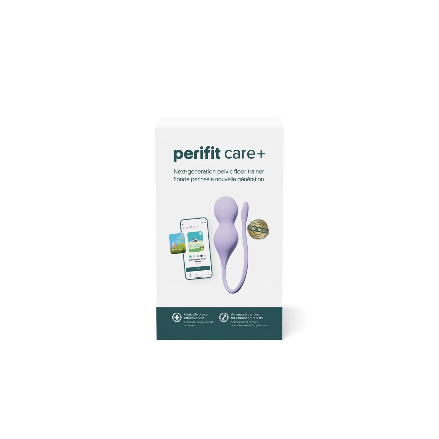 Perifit Care+ Dynamische Kegel-oefenapparaat - Lila