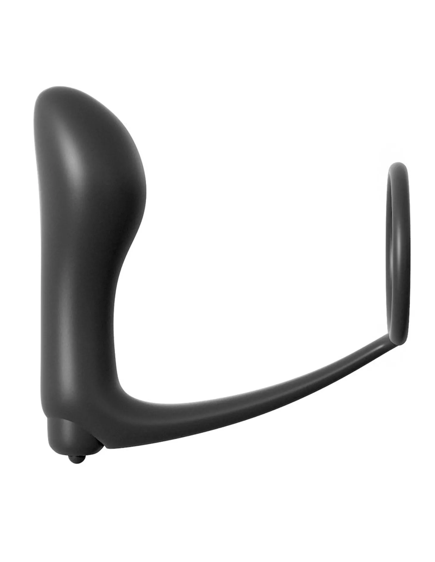 PIPEDREAM – Ass-Gasm Cockring met Vibrerende Butt Plug – Black