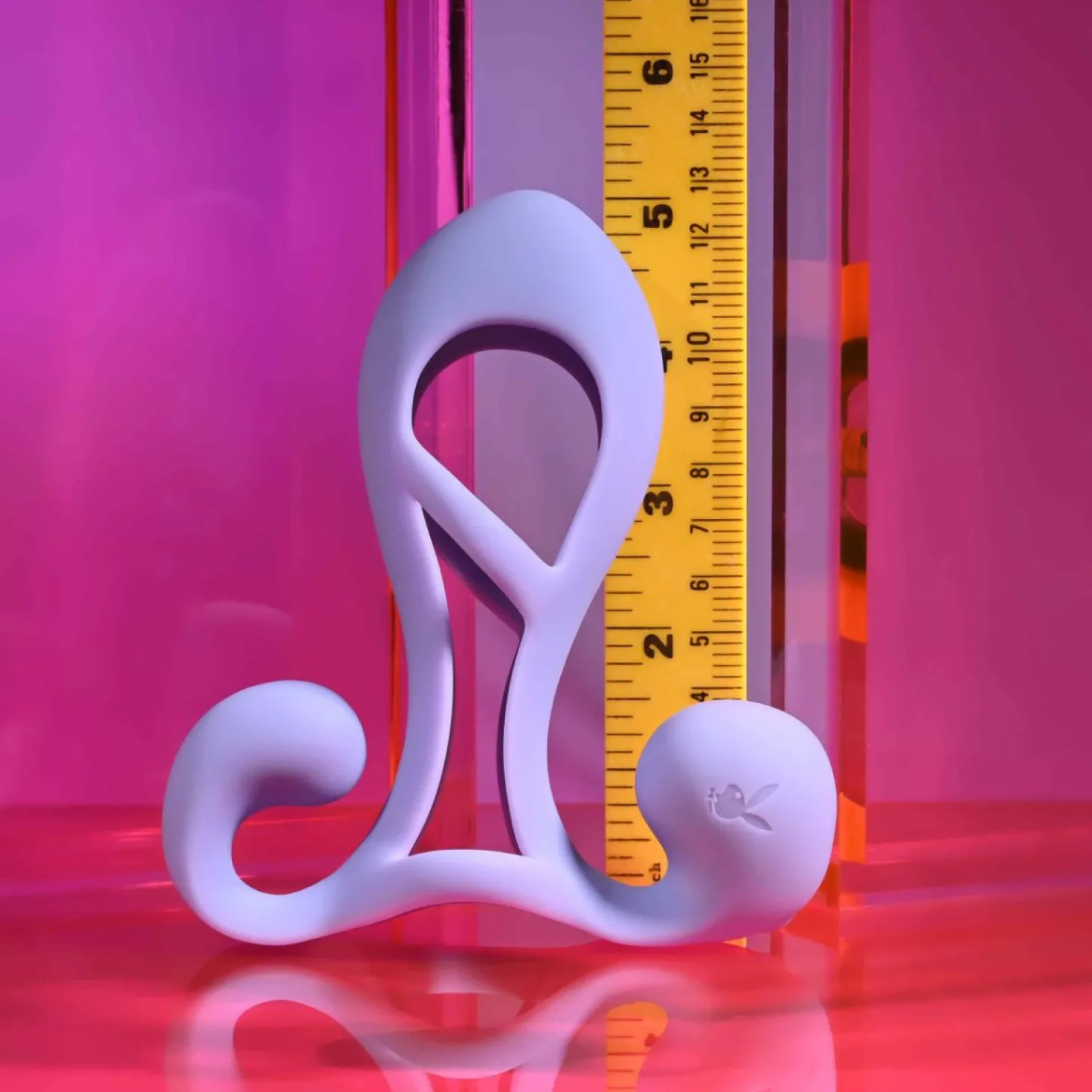 Playboy - Fantasy Cage Wearable Vibrator - Lavender