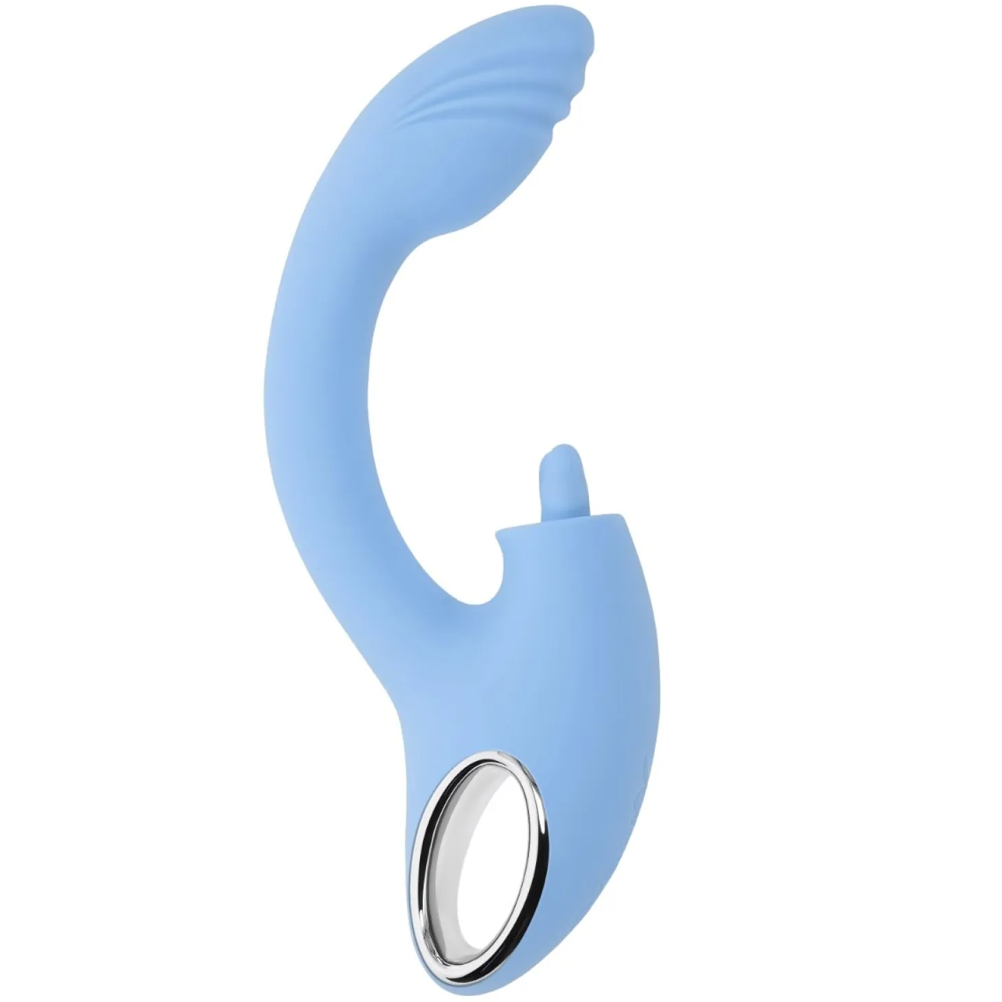Playboy - Sapphire Dual Vibrator - Sky Blue