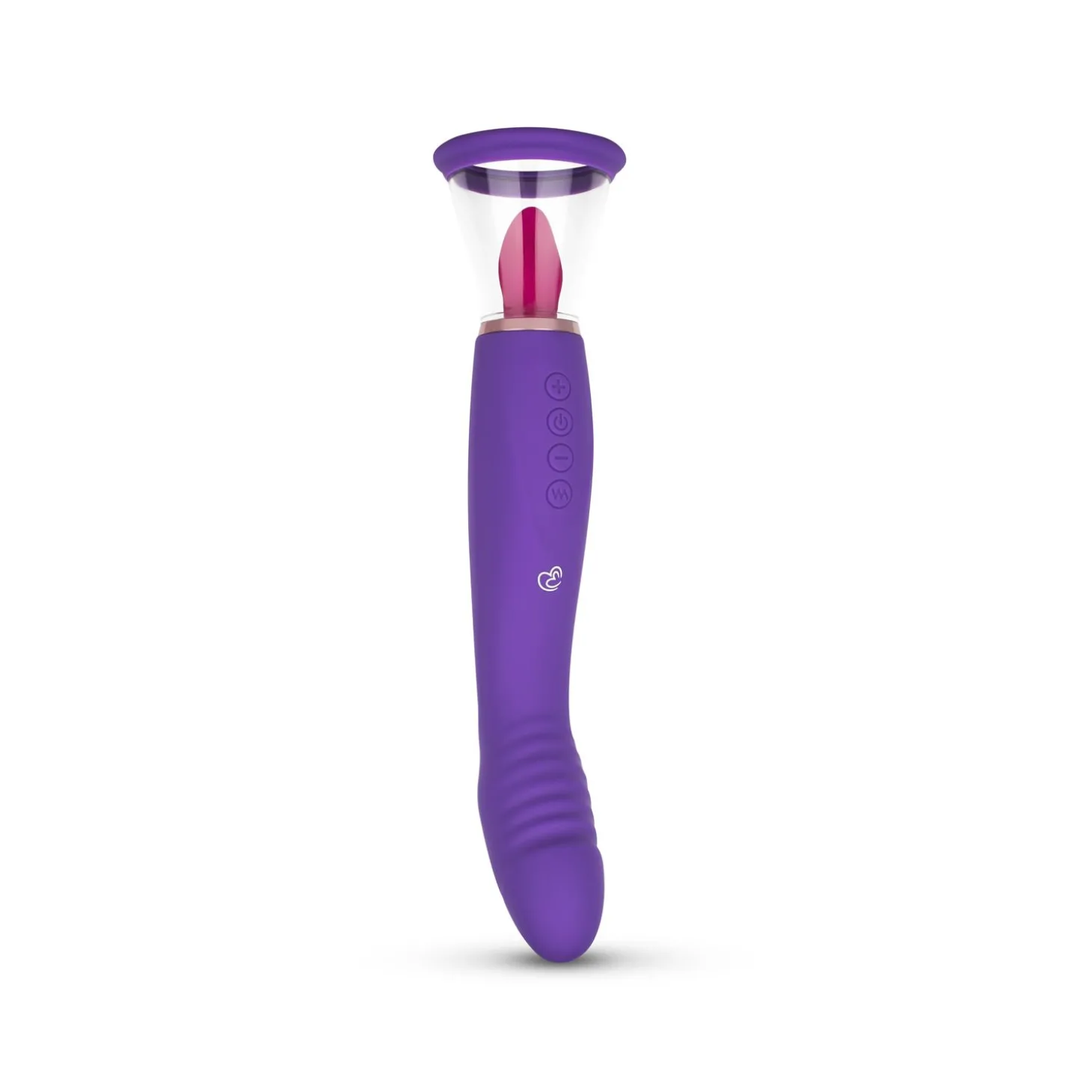 Pleasure Pump Met G-Spot Vibrator - Paars