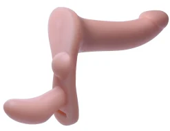 Plena II Dubbele Voorbind Dildo + Harnas