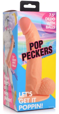 Poppin Dildo 19 cm - Beige