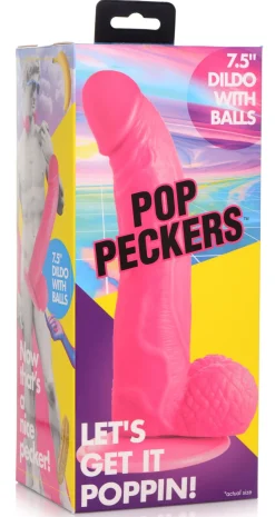 Poppin Dildo 19 cm - Roze