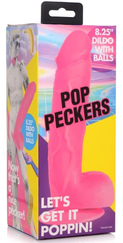 Poppin Dildo 20 cm - Roze