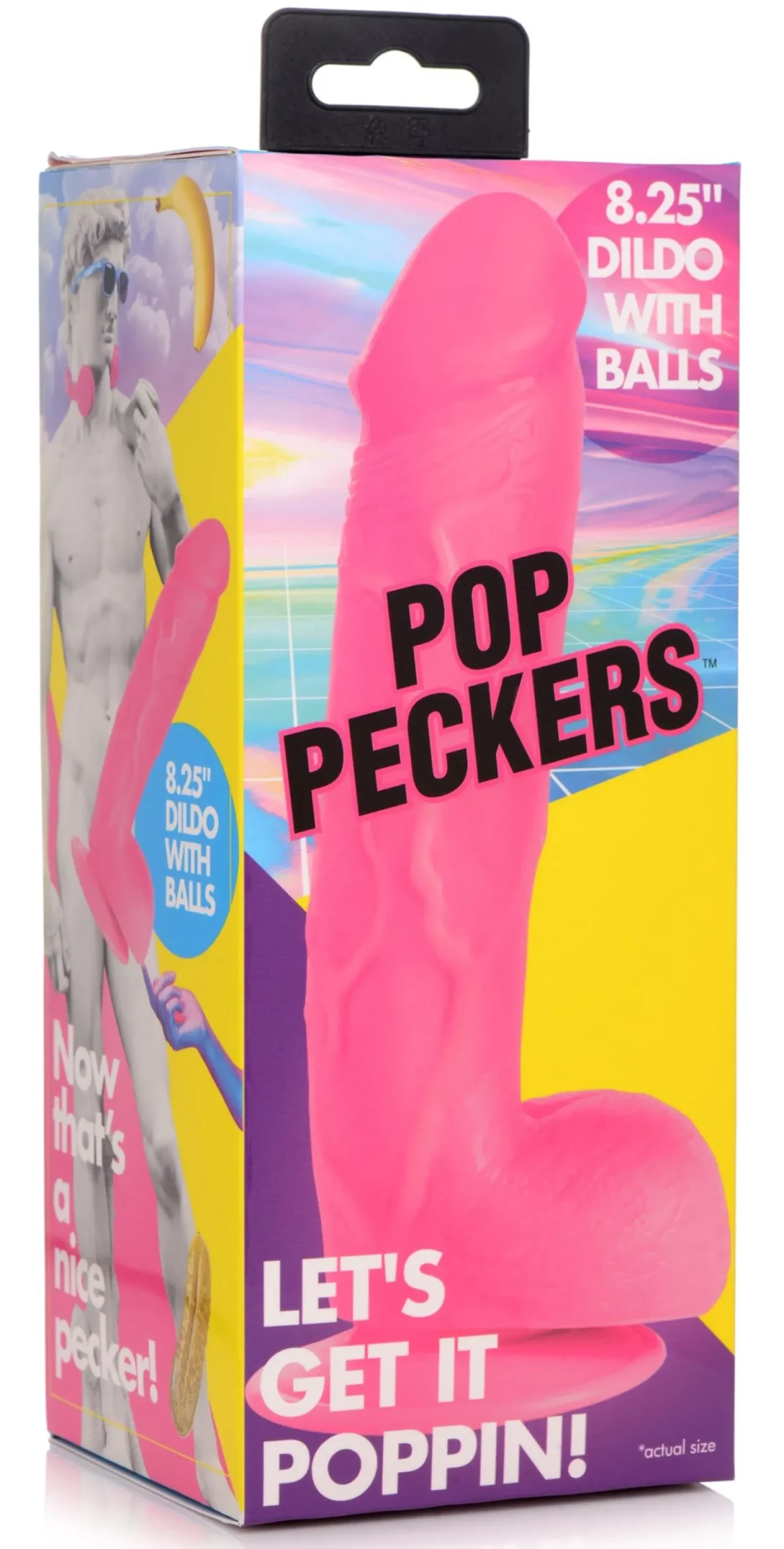Poppin Dildo 20 cm - Roze