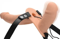 Power Pegger Dubbele Strap-On Vibrator