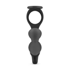Prostaat Vibrator & Cock- en Balring - Zwart