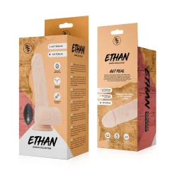 Real Fantasy - Ethan Verwarmbare Vibrerende Dildo - 19 cm