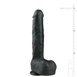Realistische Dildo Met Balzak - 29,5 cm