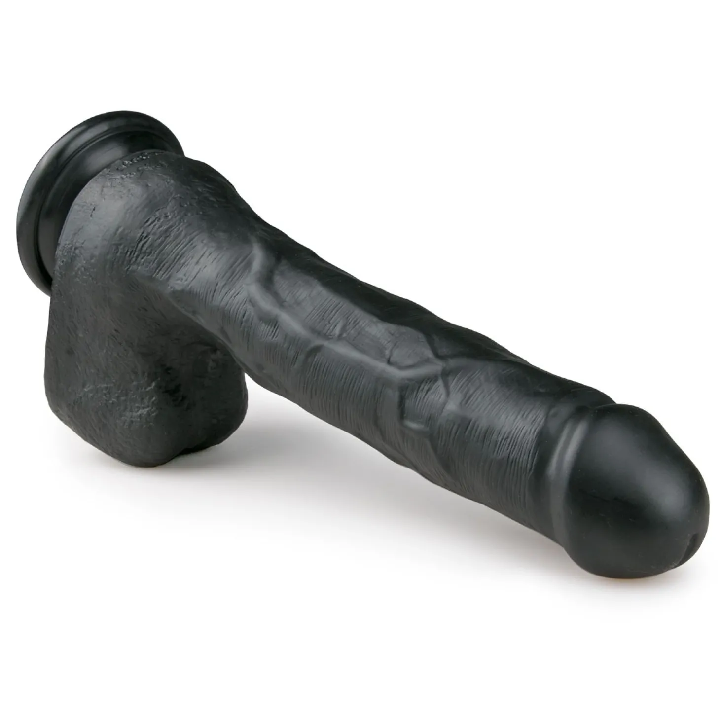 Realistische Dildo Met Balzak - 29,5 cm