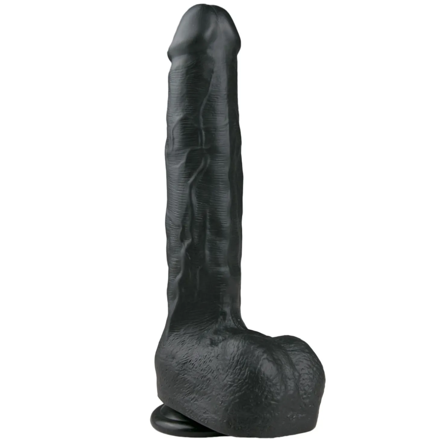 Realistische Dildo Met Balzak - 29,5 cm