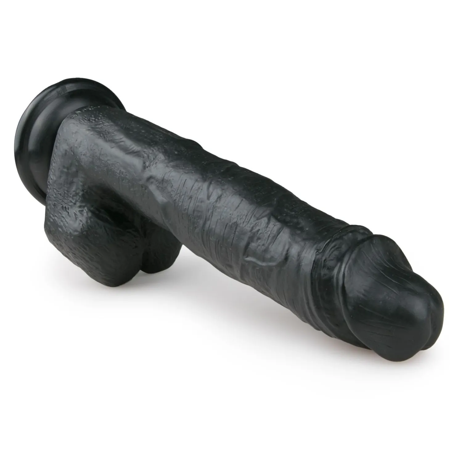 Realistische Dildo Met Balzak - 26,5 cm